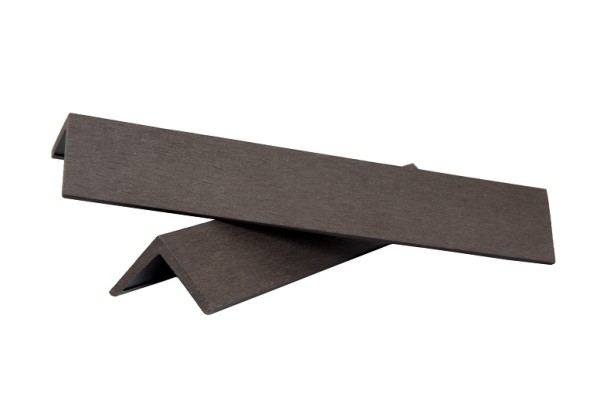 Уголок ДПК завершающий шлифованный SINGARAJA тёмно-коричневый купить в Егорьевске