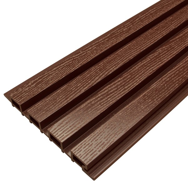 Фасадная доска из ДПК Faynag Wood Рейка Шоколад купить в Егорьевске