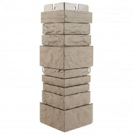 Угол наружный Альта-Профиль Скалистый камень ЭКО Бежевый купить в Егорьевске