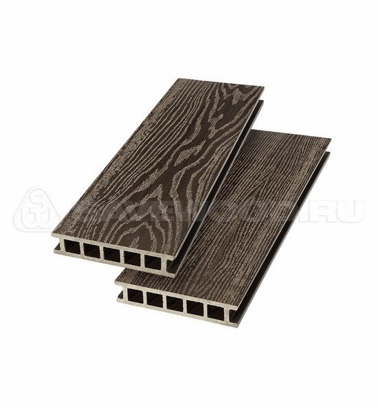 Террасная доска из ДПК SW-Fagus «SaveWood» темно-коричневый купить в Егорьевске