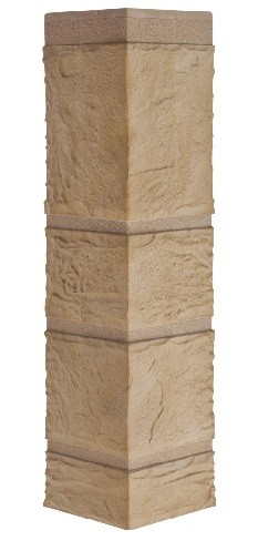 Наружный угол камень (желтый) купить в Егорьевске