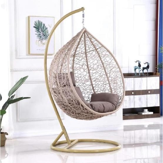 Кресло Подвесное из искусственного ротанга AFM-169A-XLB Beige купить в Егорьевске