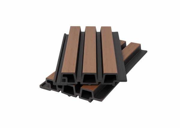 Фасадная панель брусковая двухцветная co-extrusion, sand mix купить в Егорьевске