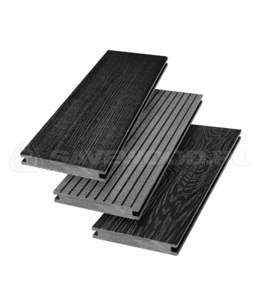 Террасная доска SW Fraxinus (R) полнотелая «SaveWood» Черный купить в Егорьевске