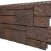 Фасадная панель VOX Sandstone (Сандстоун) темно коричневый купить в Егорьевске