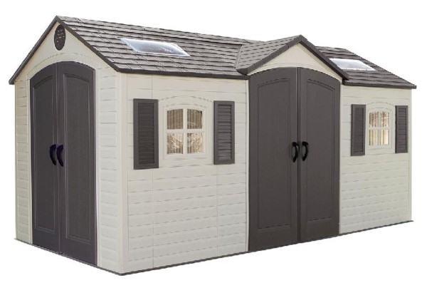 Сарай пластиковый LifeTime 15x8 DD купить в Егорьевске