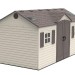 Сарай пластиковый LifeTime 15x8 DD купить в Егорьевске