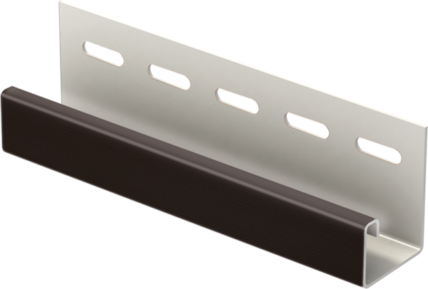 J-планка к Софиту PRO Тёмно коричневый купить в Егорьевске