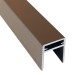 П-профиль Алюминиевый EasyDecking 35x25 Венге купить в Егорьевске