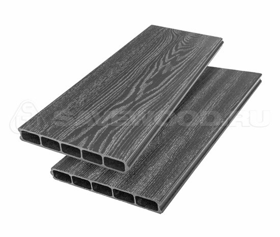 Грядочная доска ДПК 3D Savewood SW Rumex Графит купить в Егорьевске