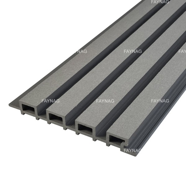 Фасадная Рейка из ДПК Faynag Nika графит купить в Егорьевске