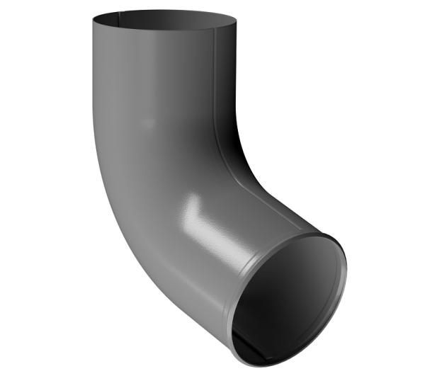 Отвод трубы D90 Döcke STAL PREMIUM Графит, (RAL 7024) купить в Егорьевске