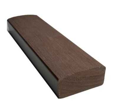 Лавочный брус Ecodecking Некст полнотелый брашированный 70х35 шоколад купить в Егорьевске