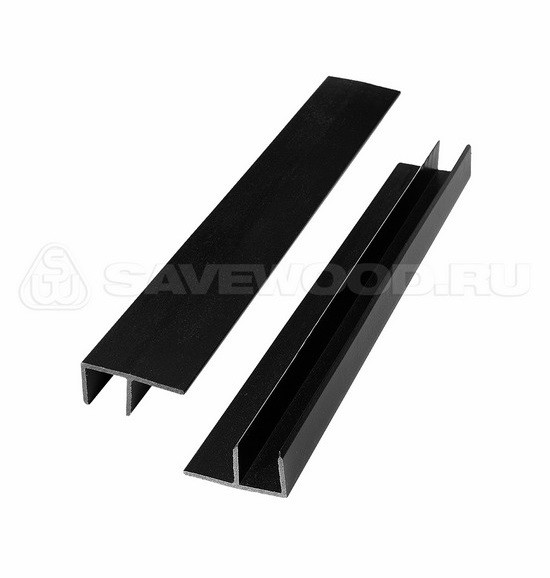 F-профиль ДПК Savewood – Чёрный купить в Егорьевске