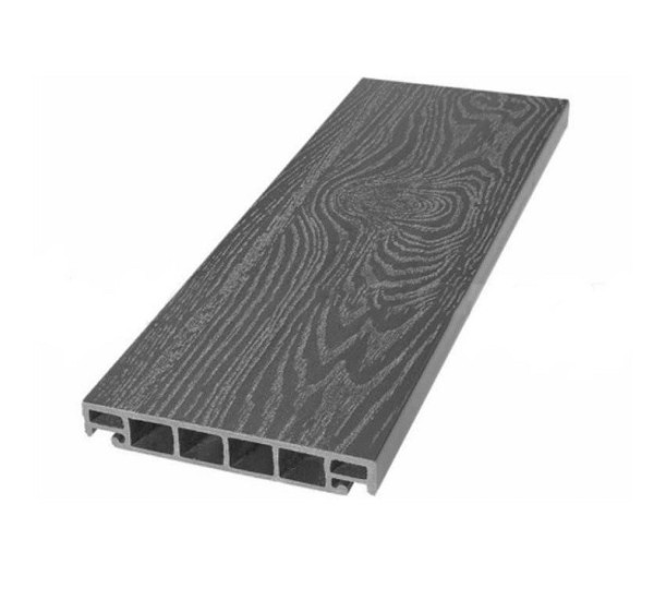 Террасная доска из ДПК SW Salix (T) 2D графит купить в Егорьевске