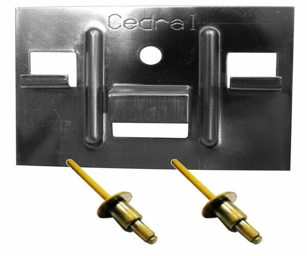 КЛЯММЕР + ЗАКЛЁПКА ДЛЯ CEDRAL CLICK 250 ШТ купить в Егорьевске