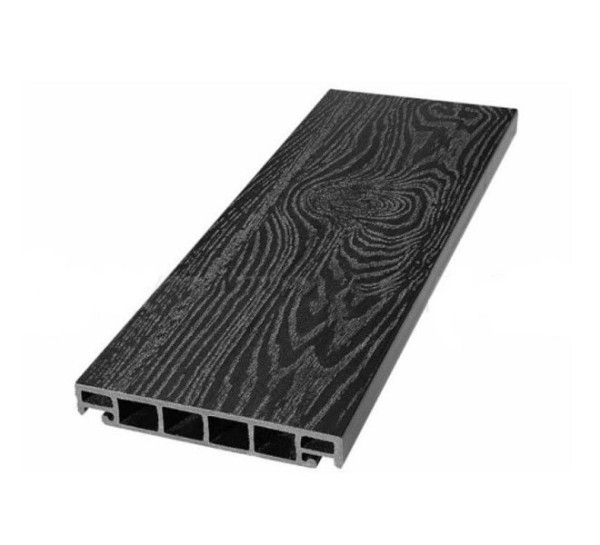 Террасная доска из ДПК SW Salix (T) 2D чёрный купить в Егорьевске