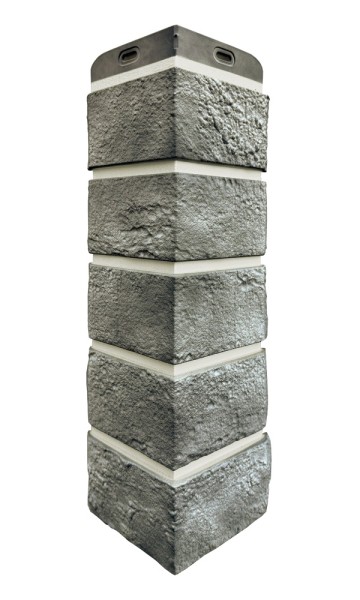 Угол Grand Line состаренный кирпич Элит гранит, ШОВ белый купить в Егорьевске