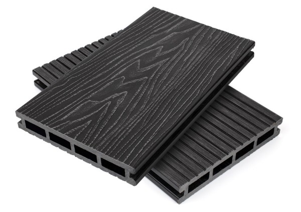 Террасная доская ДПК NanoWood Nature 3D пустотелая Графит купить в Егорьевске