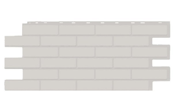Фасадная панель T-Siding Кирпич Модерн Эко Уайт купить в Егорьевске