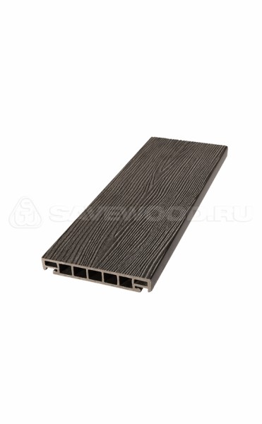Террасная доска из ДПК SW Salix (S) (R) темно-коричневый купить в Егорьевске