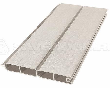 Заборный профиль из ДПК Savewood SW Agger матовый бежевый купить в Егорьевске
